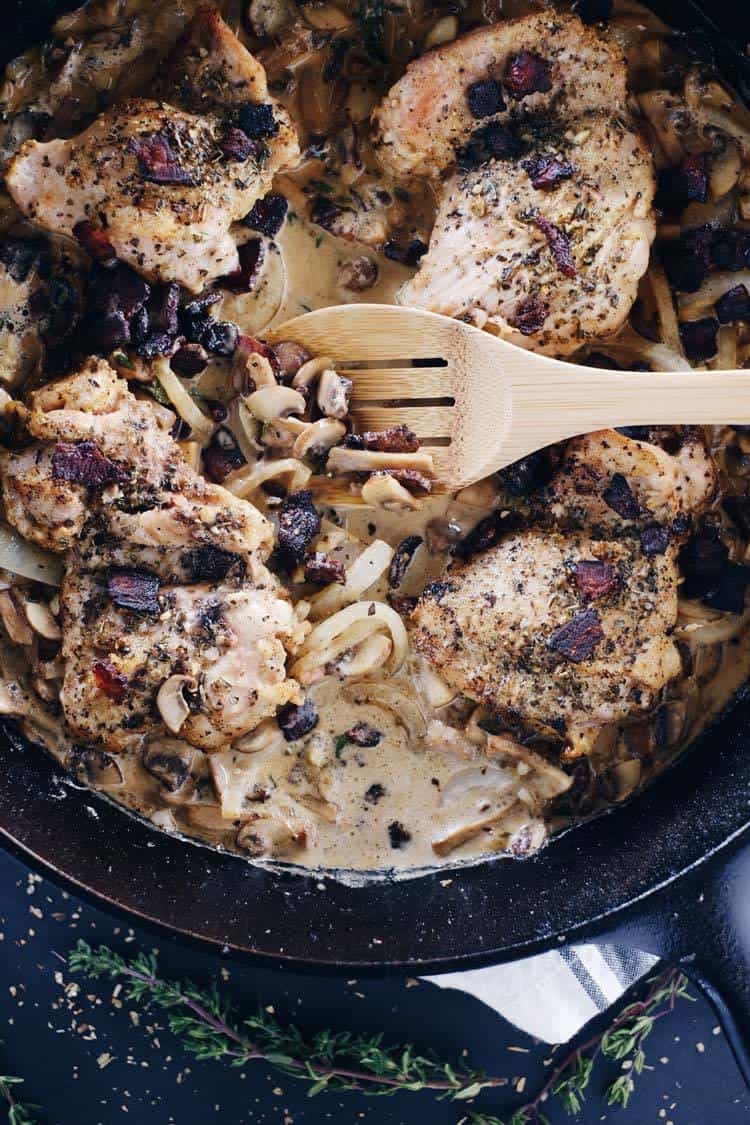 Keto-Friendly Creamy Chicken Bacon Mushroom: Low Carb Dinner Guide